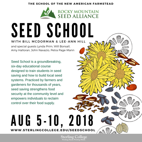 ATG_Farm's tweet photo. Amazing course on seed saving! https://t.co/8lE856QESx