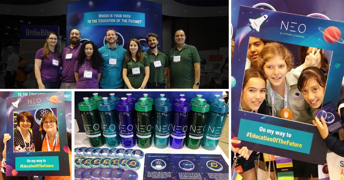 We had a great time at #ISTE18! Thanks to everyone who joined our mission to #EducationOfTheFuture