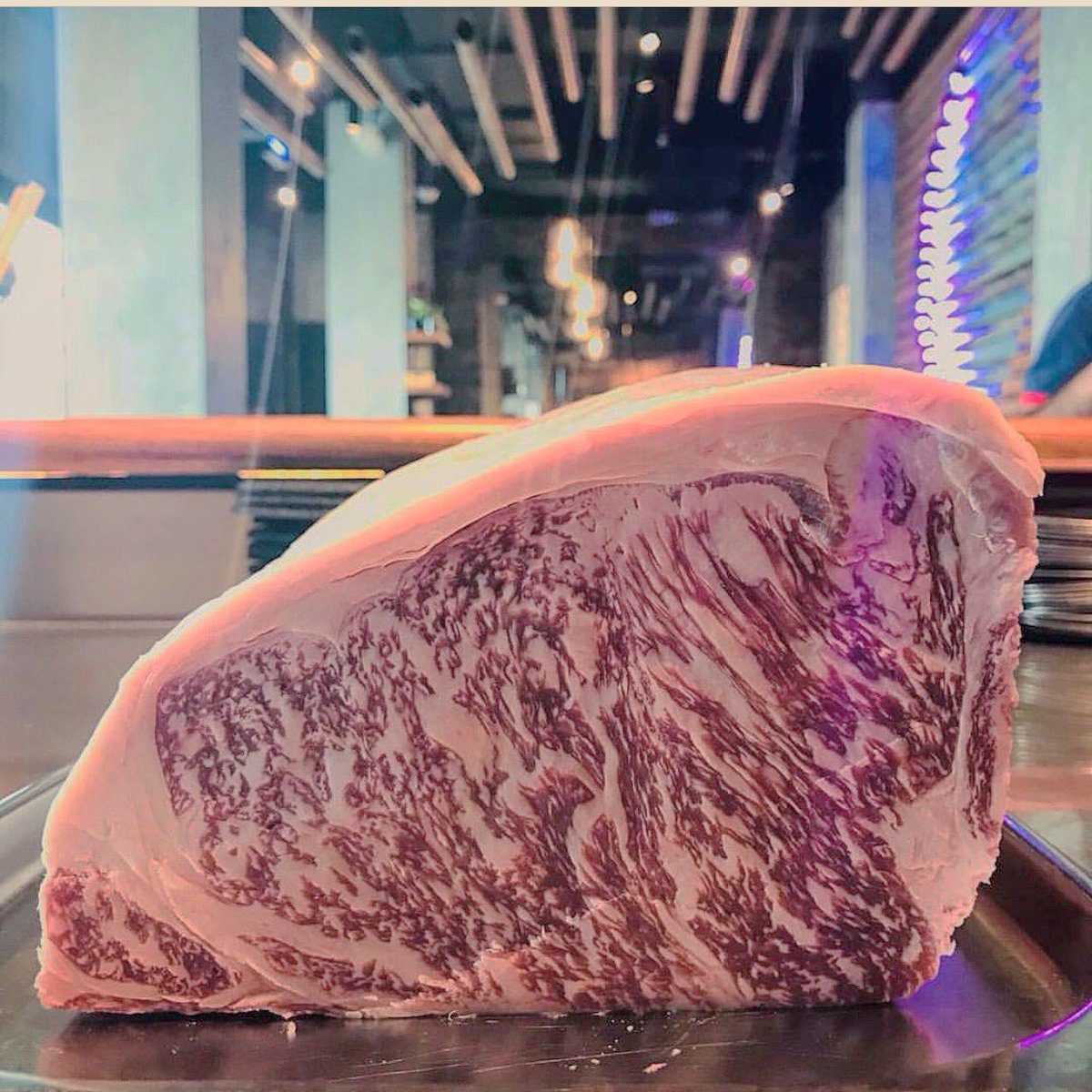 Great shot of our #mayurastation Striploin from the team at #3fils #dubai