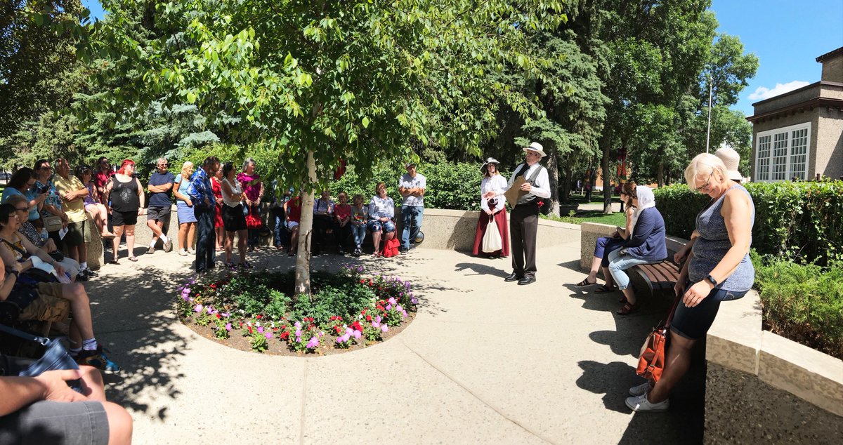 We had a great turn out and an even better time sharing the history of our Edwardian Gardens on Saturday. A big thanks to everyone who made it out! The next FREE "Not Who, but Watt" tour is on Saturday, July 28 at 2 p.m. See you then!