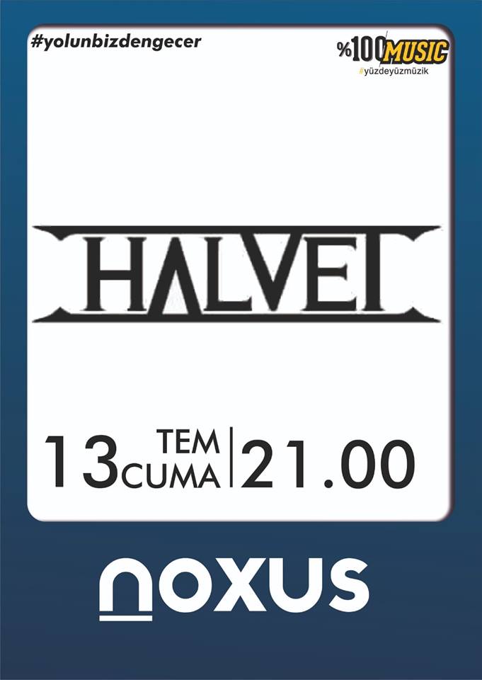 HalvetOfficial's tweet photo. 13 Temmuz Cuma @NoxusAnkara 'dayız. Bekliyoruz! 🤘 https://t.co/r1YnEWmByZ