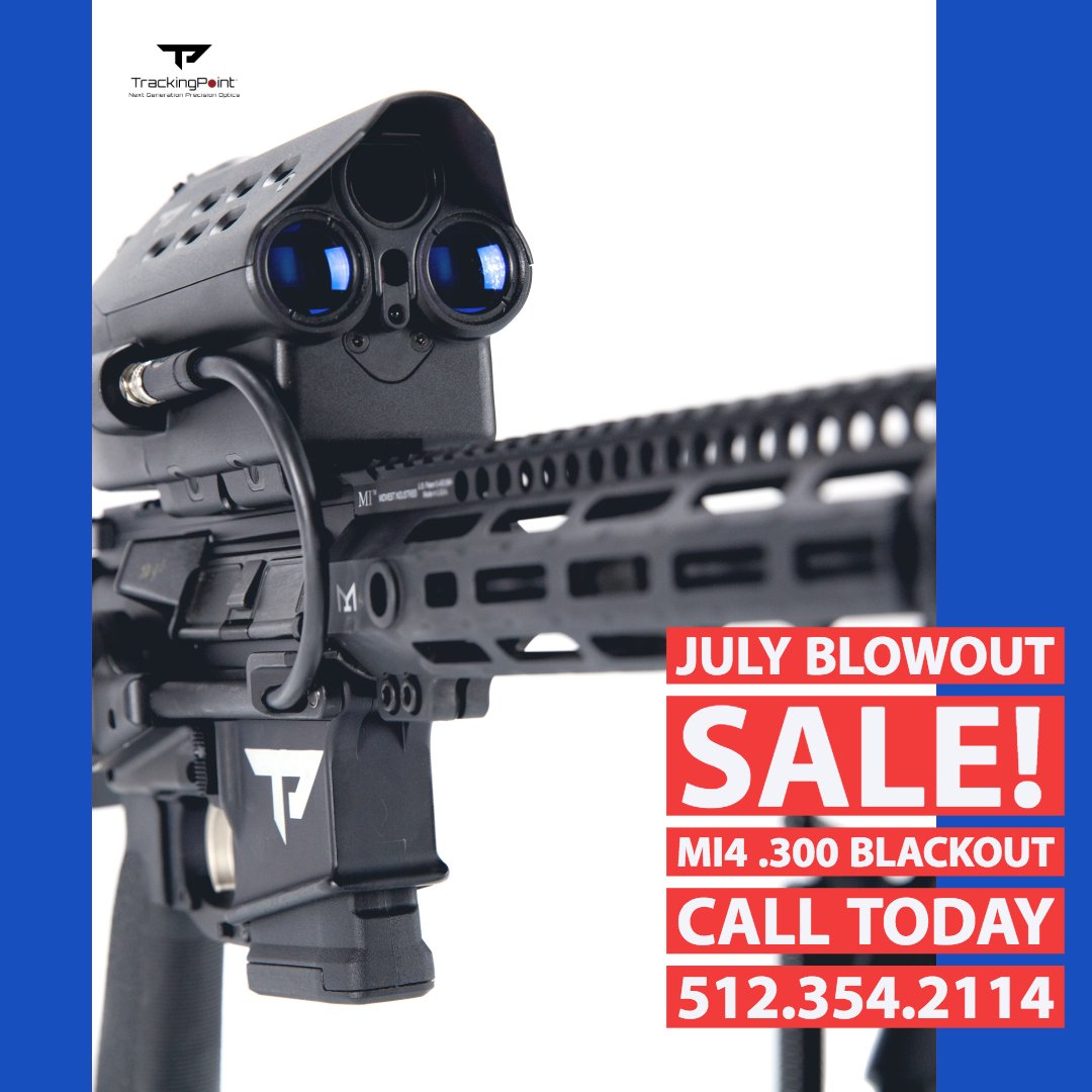 trackingpoint's tweet photo. Happy 4th! Don't forget to check out all the deals we have going on throughout the month of July! Save over $3000 on our Mi4 Bundle. #300Blackout , Gen2 NV Kit, hard case, &amp; 3 year warranty! Go visit us at https://t.co/OvZyEwG26I to find out more! https://t.co/xT5szhMQ6n