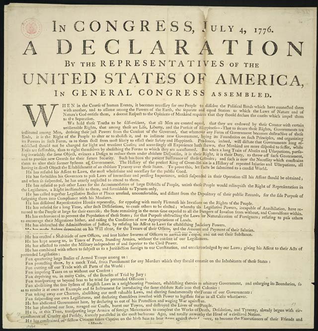 BrainTrainApp's tweet image. 1776 US Congress proclaims the Declaration of Independence and independence from Britain
#OnThisDay #History