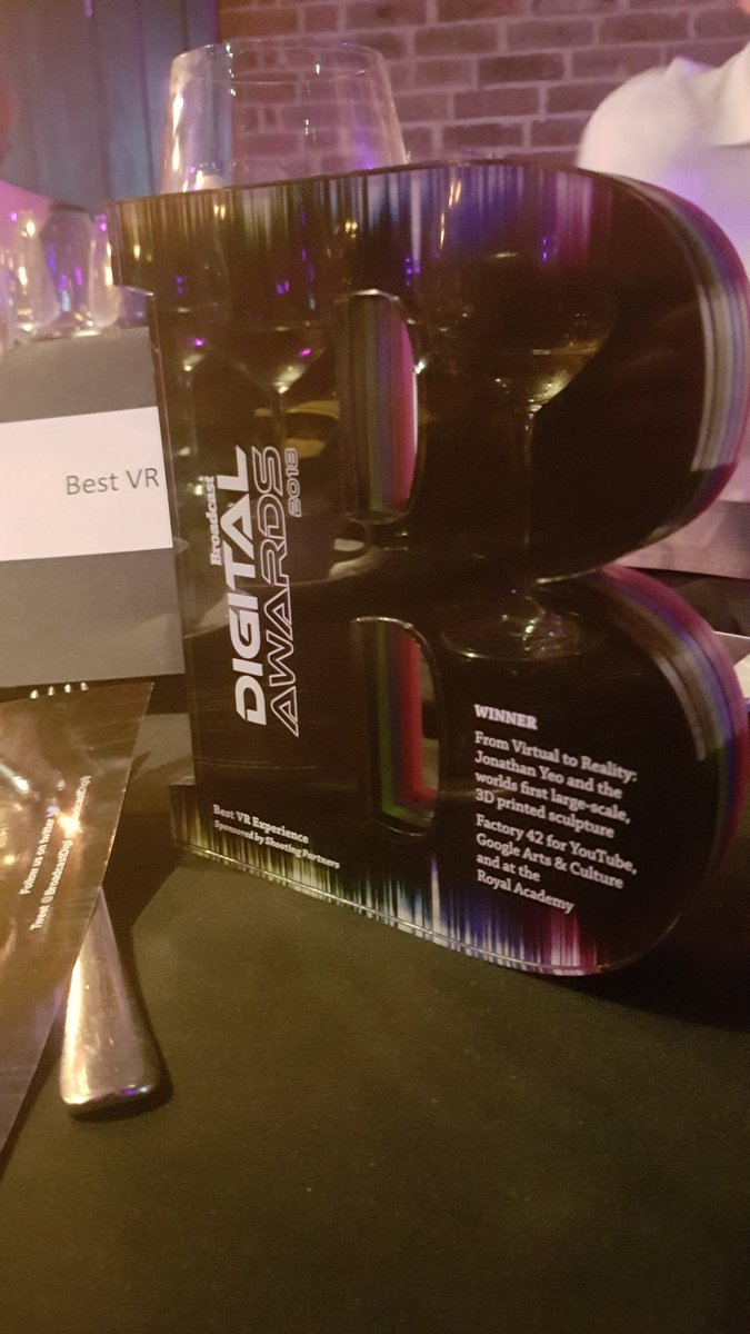 ddansmith's tweet image. Winners!  "From Virtual To Reality"  @factoryforty2 @Freymeister @winty52 @RuthSessions @BroadcastDigi
