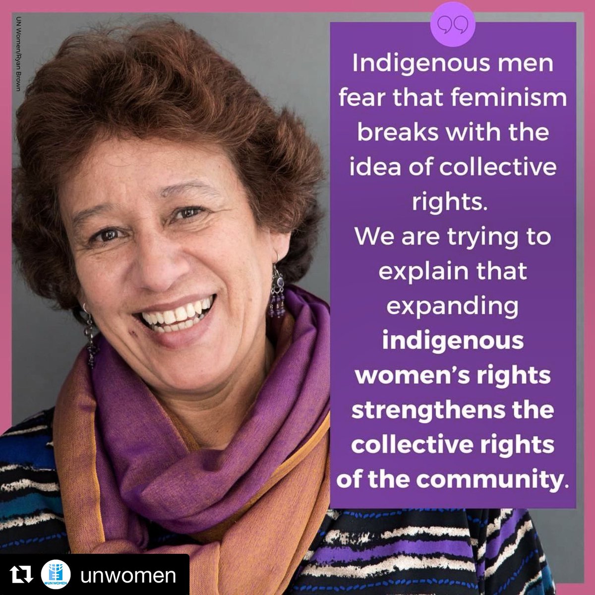 The concept of #collectiverights is central to #indigenouscultures. But the status of #indigenouswomen within & outside their communities remain precarious when they can’t claim any rights of their own.
#indigenous #indigenousrights #womensrights #EmpoweredWomen #humanrights