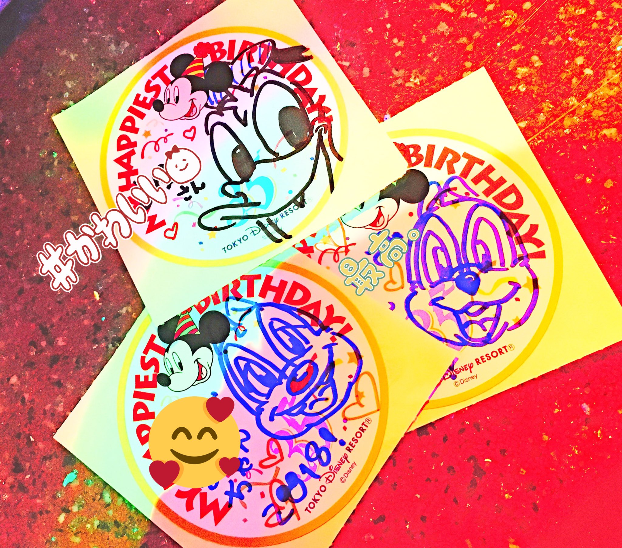 Hanako 私にまで誕生日シールくれた これはマジで嬉しい ディズニーシー 誕生日シール ドナルド チップ と デール Hanako 私にまで誕生日シールくれた これはマジで嬉しい ディズニーシー 誕生日シール ドナルド チップ と デール