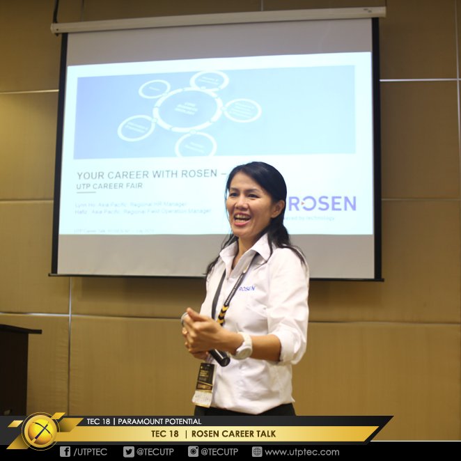 TECUTP's tweet photo. ✨[ TEC18 ROSEN Career Talk ]✨

 Career Talk by ROSEN held at Seminar Room 3, Undercroft, Chancellor Complex UTP.

#TEC18 #TECisHere #ParamountPotential #TalkaboutTEC #ROSENCareerTalk https://t.co/K5S43TnBJh