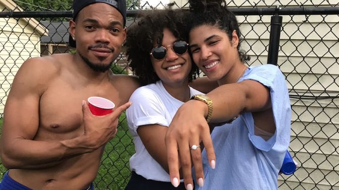 ChancelorTweets's tweet image. Trying turn my baby mama into my fiancé 🤪💍