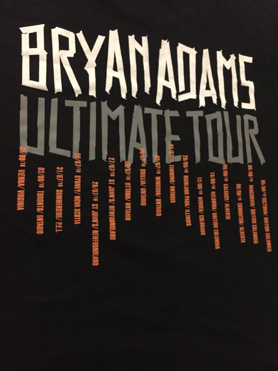 cherylldraga's tweet photo. #bestearlyanniversarygift #bryanadamsultimate 💃🏽🇨🇦🥂🍾 @bryanadams @CasinoRamaLive https://t.co/oTzSy2ok3i