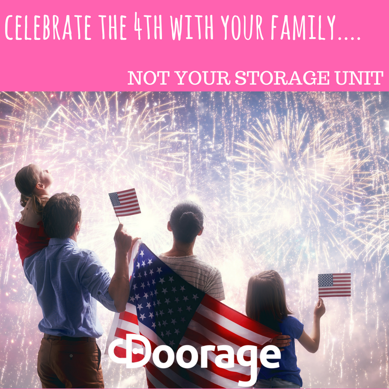 Happy 4th of July everyone!! Enjoy time with family this independence day and while you're at it, find independence from traditional storage with #doorage #storage #chicago #chicagostorage #moving #valetstorage #storagemadesimple
