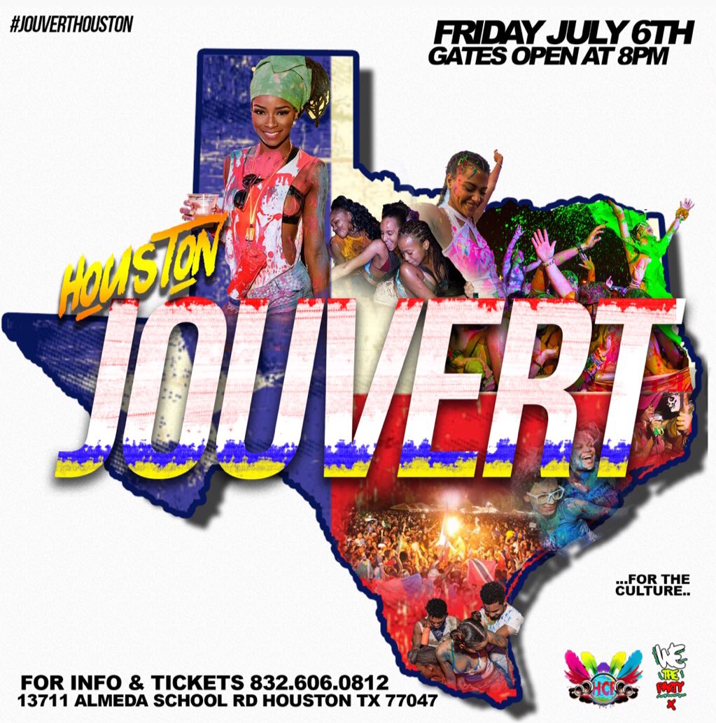 Djfortiune's tweet photo. This Friday‼️ We at #jouvertHouston 🔥 Free Drinks Till 11pm 🚨👍 WE MEETING AND DROPPING OFF PRESALES RN ALL AROUND HOUSTON🗣🗣😎 Hml 832.606.0812 @Djfortiune https://t.co/TQGnMc5A7K
