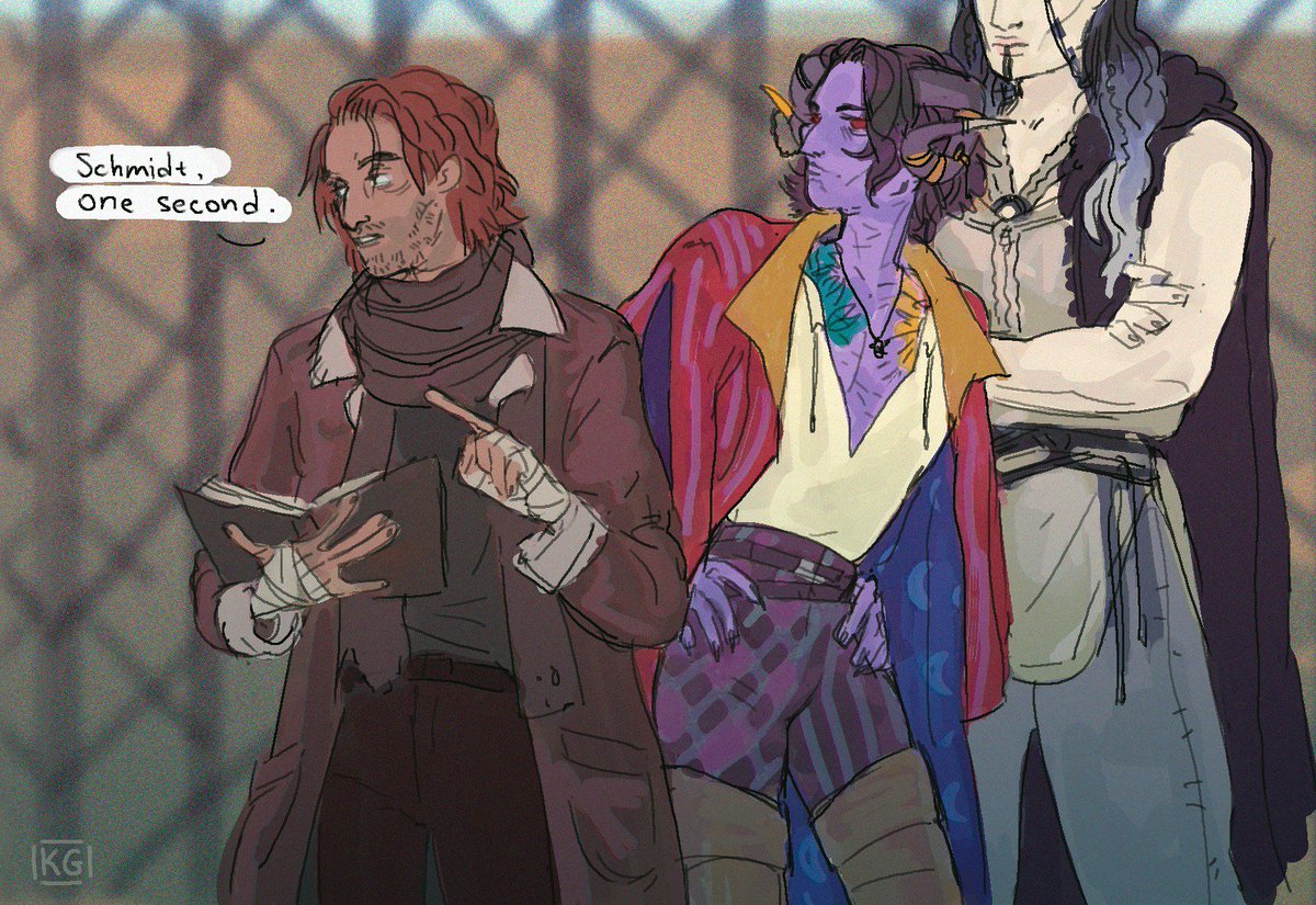 hceinart's tweet image. #CriticalRoleArt #CriticalRole
i haven't even finished this episode yet lmao