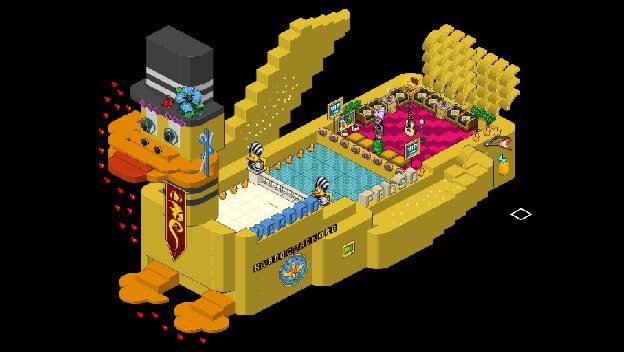 ¡¡Este sábado Habbocuack tiene algo organizado para ustedes... con los djs El chijo y @blesseedES !! Será el evento en la sala creada por @blesseedES y Artemisacr66, ¡¡pronto daremos más noticias sobre este evento!! os dejamos aquí la sala... ¡¡Que es fabulosa😍😍🥰!!