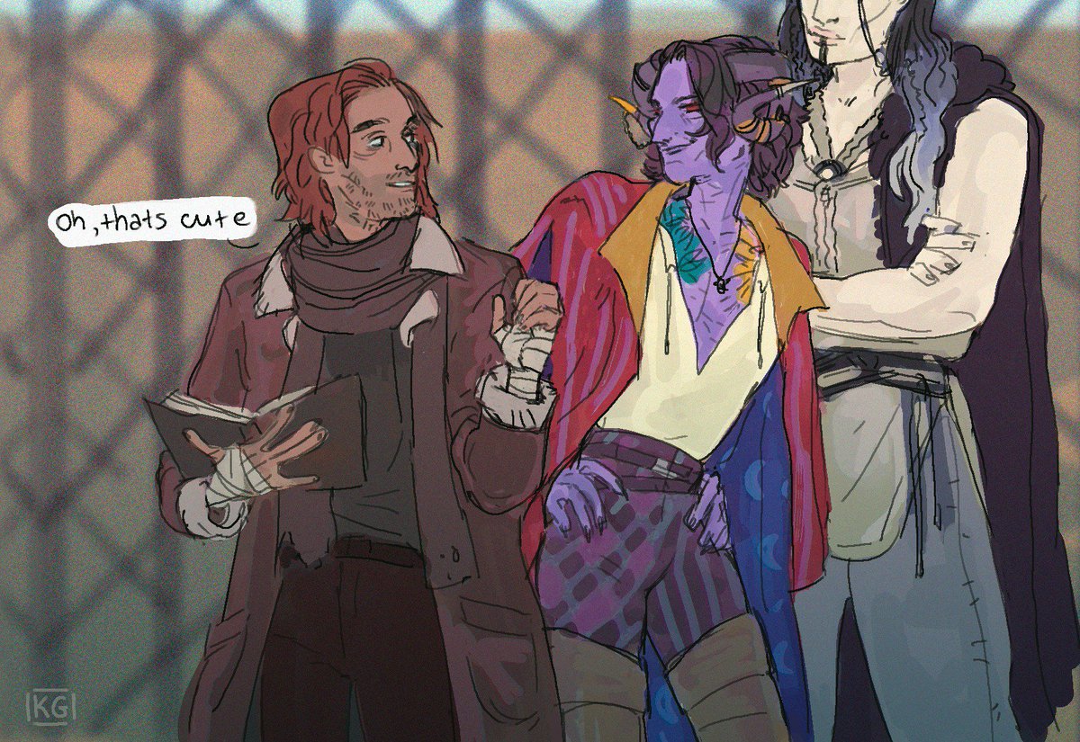 hceinart's tweet image. #CriticalRoleArt #CriticalRole
i haven't even finished this episode yet lmao