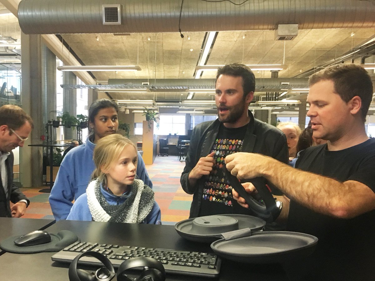 TimStephens_Jx's tweet photo. It was really great to have students from @StonefieldsSch visit us at @Jasmax last week. They explored their own apartment design in #VR and had a play with our  #MicrosoftHololens. Exciting to meet the next generation of designers! https://t.co/an9CFMTUJg