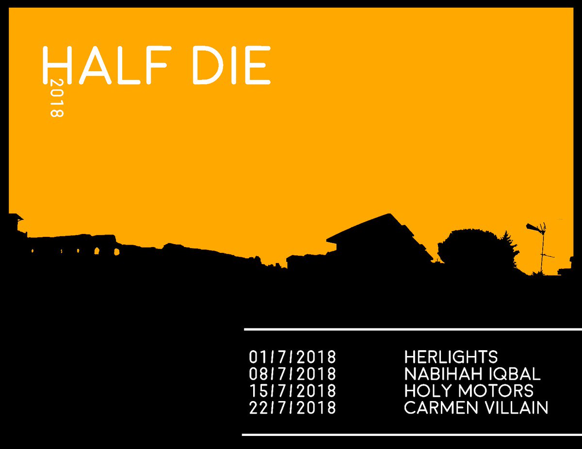 HALF DIE FESTIVAL 2018 - 8 LUGLIO - mailchi.mp/ef08b78db585/h…