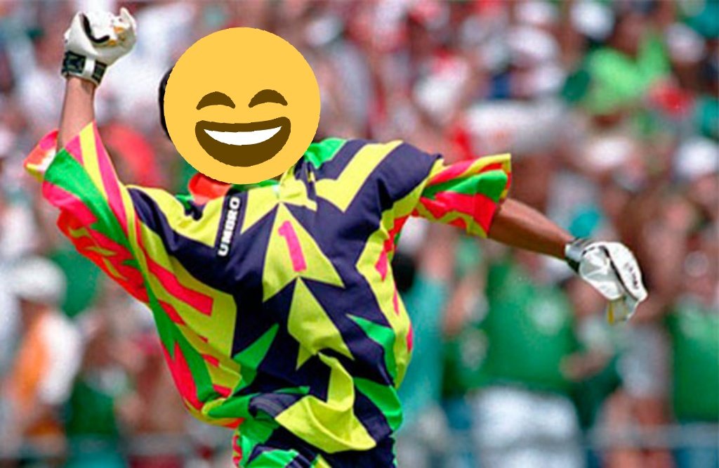 UmbroArgentina's tweet photo. #TriviaUmbro
¿Qué arquero sorprendió a todos al estrenar esta camiseta y en qué Mundial fue?
#Trivia #Sorteo #WorldCup #Rusia2018 #Futbol #Umbro https://t.co/jIzuCpbDIE