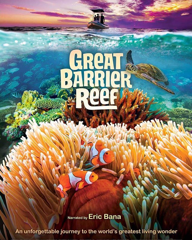 Great Barrier Reef premieres on the #giantscreen in Edmonton, Canada July 1st &amp; San Diego &amp; Boston 5th July, more dates/locations via the MacGillvray Freeman website. Narrated by Eric Bana and featuring the stars of the world’s great reef, including me! … ift.tt/2z6VlHk
