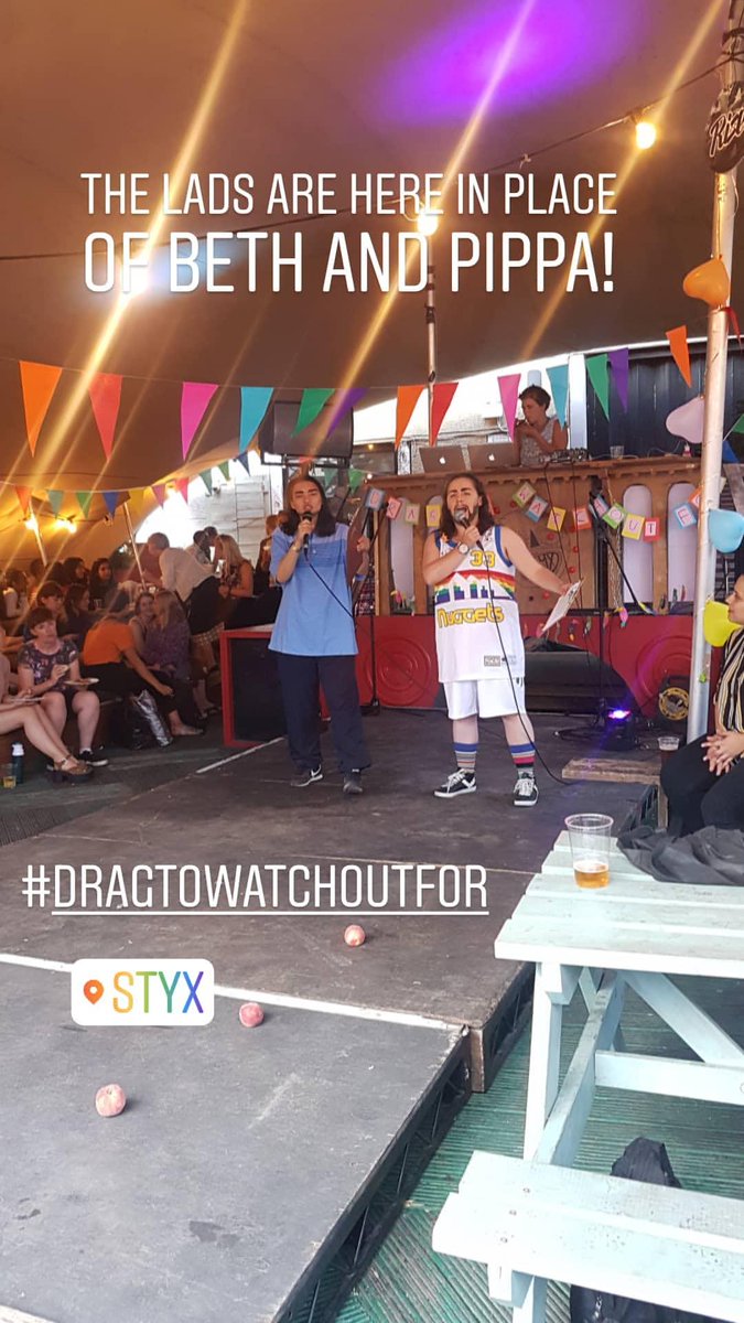 BechdelTheatre's tweet photo. #DragToWatchOutFor was everything we hoped for and more! Thanks for coming, everyone... @BechdelTheatre is on its way to #EDFRINGE2018!!!
Love from Art &amp; Dan 🌈💕 https://t.co/bVHK53aK8G