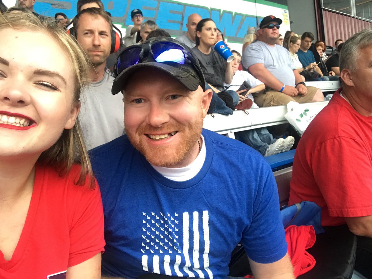 sghudson216's tweet photo. Itβs a great day to be at the races π Happy 4th of July πΊπΈ #Evergreenbash #FourthofJuly2018 https://t.co/0hKIyr84d8