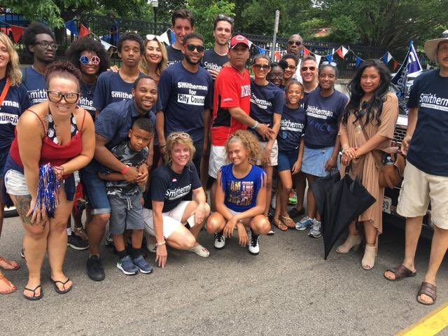 voteSmitherman's tweet photo. I ❤️ the @NorthsideParade. Thx to all who put the effort into planning the event. We wanted to share some of our pictures from today. @Local12 @yasminchilton @JohnCranley @domer1982 @gragstonlaw @rchileswlwt @HenryRicke @castellilaw @CASTELLI_UNLTD https://t.co/I95aqXgsxU
