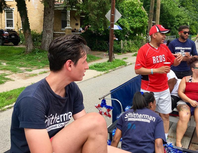 voteSmitherman's tweet photo. Just wanted to share one more set of fun pictures from today. We all had a great time at the @NorthsideParade. Thx you again to all who participated. ❤️🌈🙏🏽 https://t.co/T2nS2fBdnD