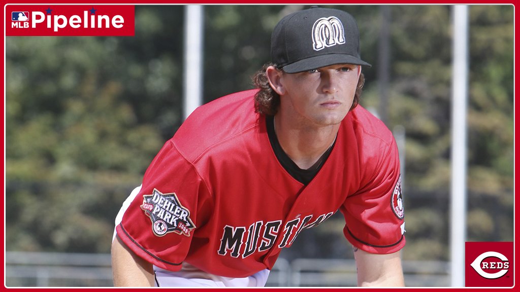 MLBPipeline's tweet photo. Packy Naughton spun his second consecutive scoreless start for @DragonsBaseball:
Tonight: 7 IP, 5 H, 0 R, 1 BB, 5 K
Past two outings: 13 IP, 9 H, 0 R, 1 BB, 8 K
No. 29 on the #Reds Top 30: https://t.co/FqakPMHD2x https://t.co/sMSrV9dzU1