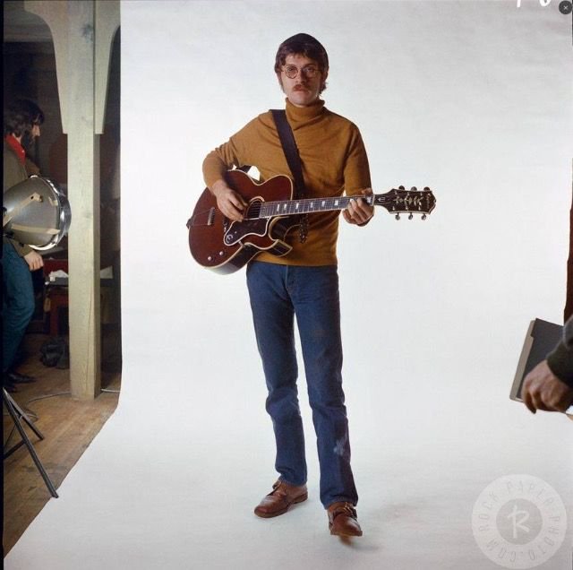 Happy Birthday to Robbie Robertson (July 5, 1943). Photo by David Attie 1969 