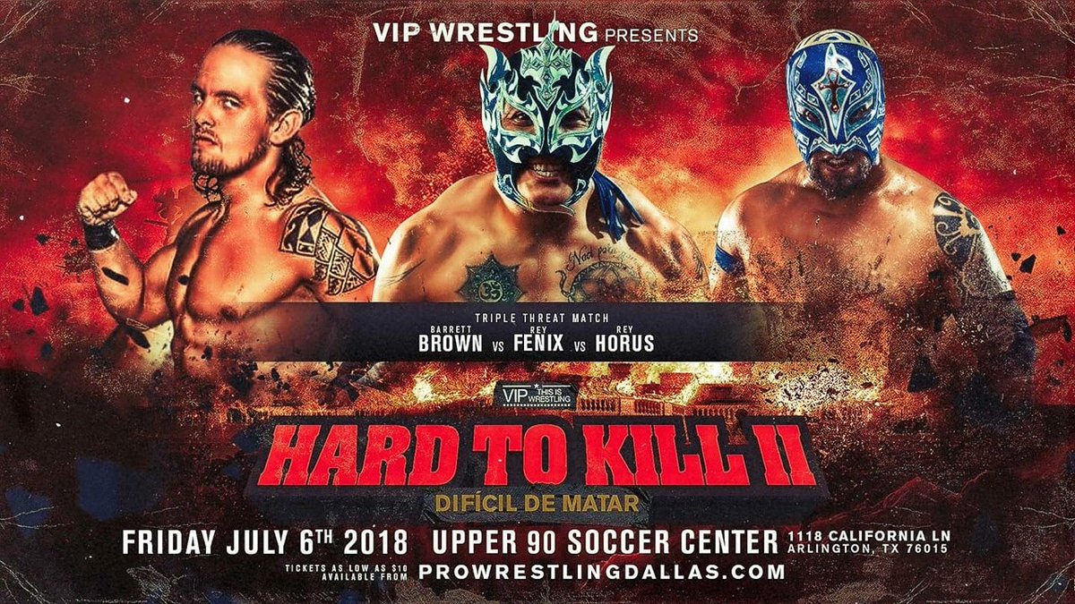 TCO_BarrettB's tweet photo. One of the biggest challenges of my career takes place this Friday. #ReyHorus, @ReyFenixMx, allow me to welcome you to @VIP_Wrestling. Courtesy of the #PrinceOfTexas.
#DreamMatch #50Caliber https://t.co/dAXZdnAS0D
