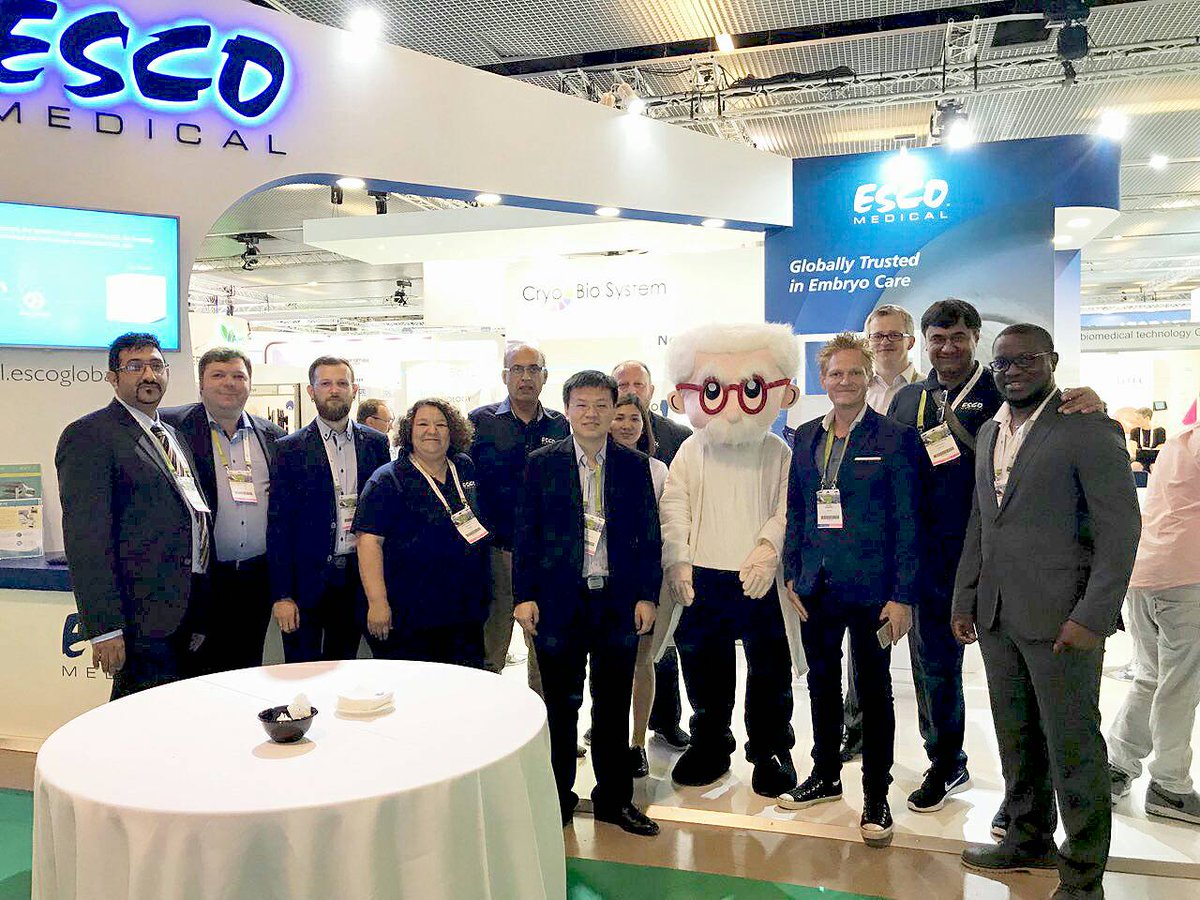 EscoLifesci's tweet image. Thank you for visiting us at ESHRE! We have received overwhelming positive response especially on our AuVis Vitrification System prototype. 

We hope that you enjoyed the conference as much as we did. We are looking forward to seeing you all again soon. #ESHRE