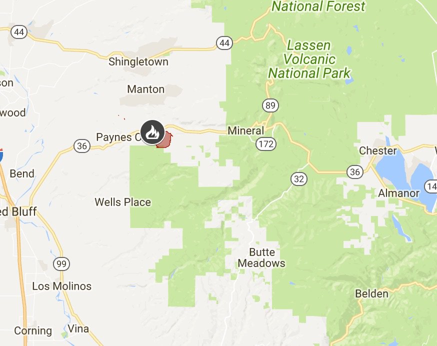 MarinBUZZ's tweet image. #RT @CAL_FIRE: #LaneFire [final] off Hwy 36 in Paynes Creek (Tehama County) is now 100% contained at 3,716 acres. fire.ca.gov/current_incide…