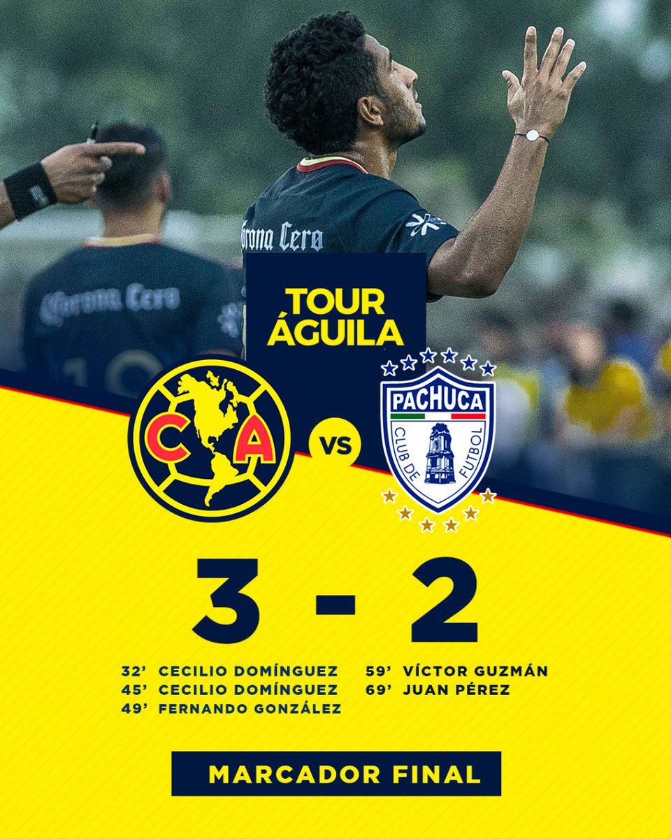ClubAmerica's tweet photo. Marcador Final en McAllen
#HoyGanamos 🦅 https://t.co/an1g2BhTU1
