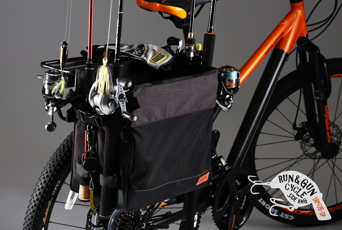 ドッペルギャンガー 公式 Doppelganger なんと 釣り用 新製品リリース トップゲームが熱い夏 野池を自転車でまわってみないか 自転車ランガン専用のサイドバッグ発売 T Co Glycj7blvs ロッド4本を装備できて ベイト スピニングどっち