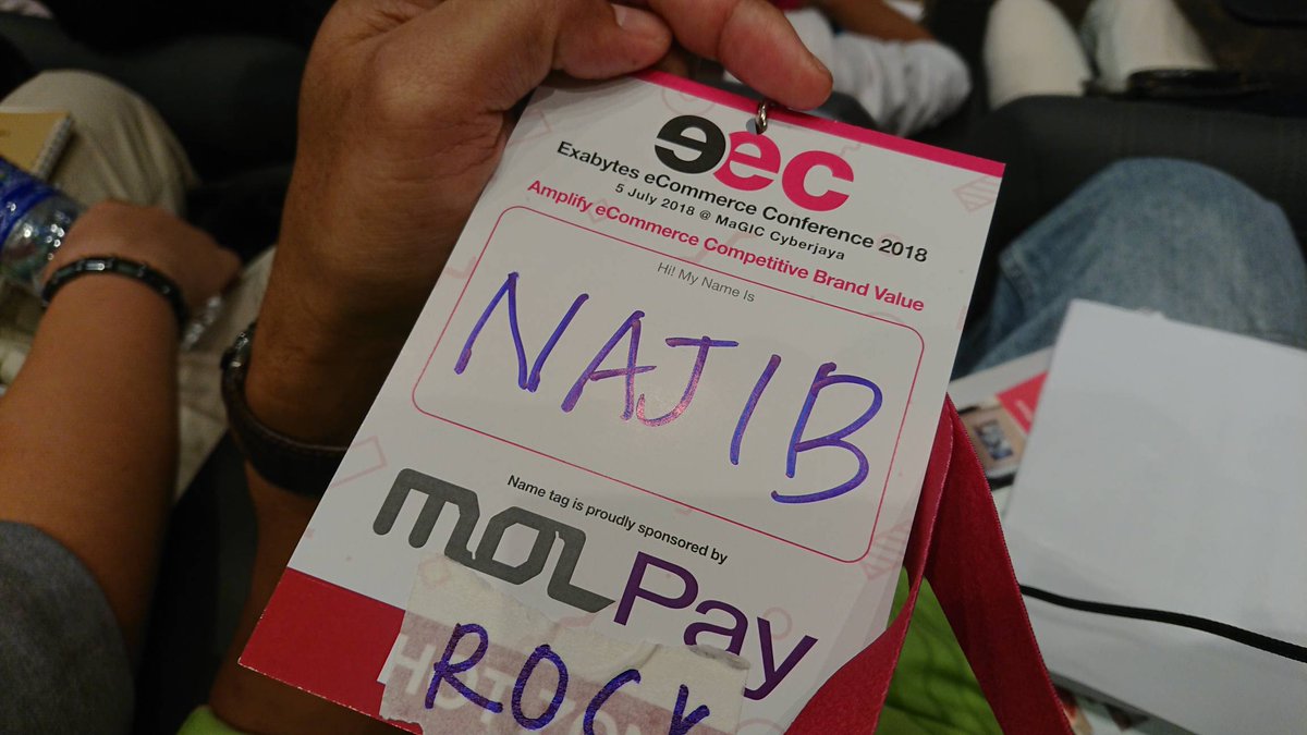 marzuqbayu's tweet photo. Participating at Ecommerce Conference 2018 @Magic Cyberjaya. https://t.co/LFBnvBQKAq