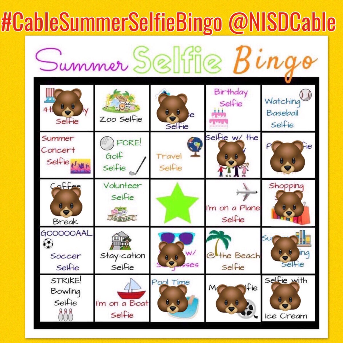 SwintCecilia's tweet photo. 4th of July selfie... I hope everyone has a wonderful and safe evening! #Cablesummerselfiebingo #cableinspired https://t.co/BChOuBcHPF