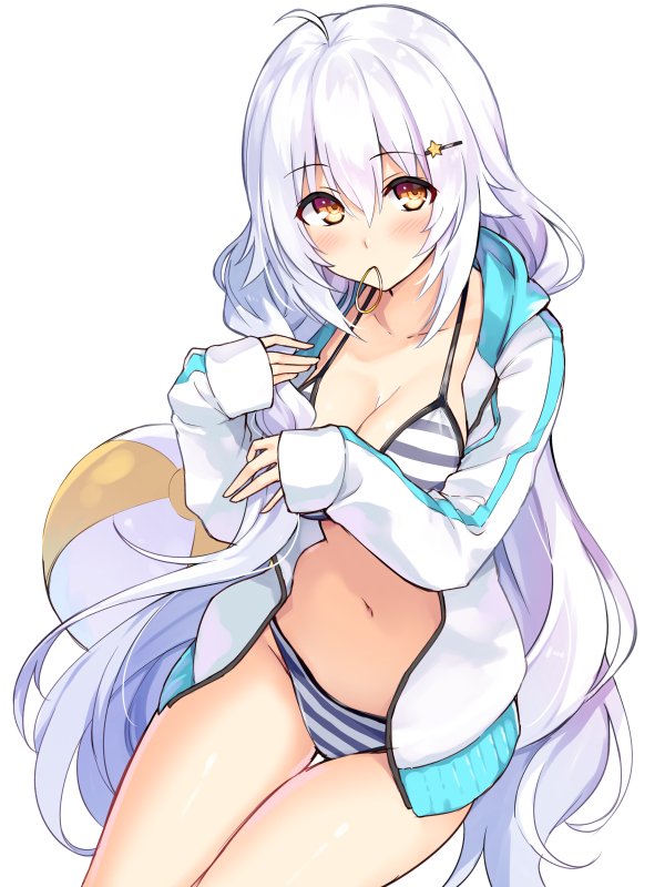 緋仙カエデ Twitterissa オリキャラのビキニイラストを ビキニの日