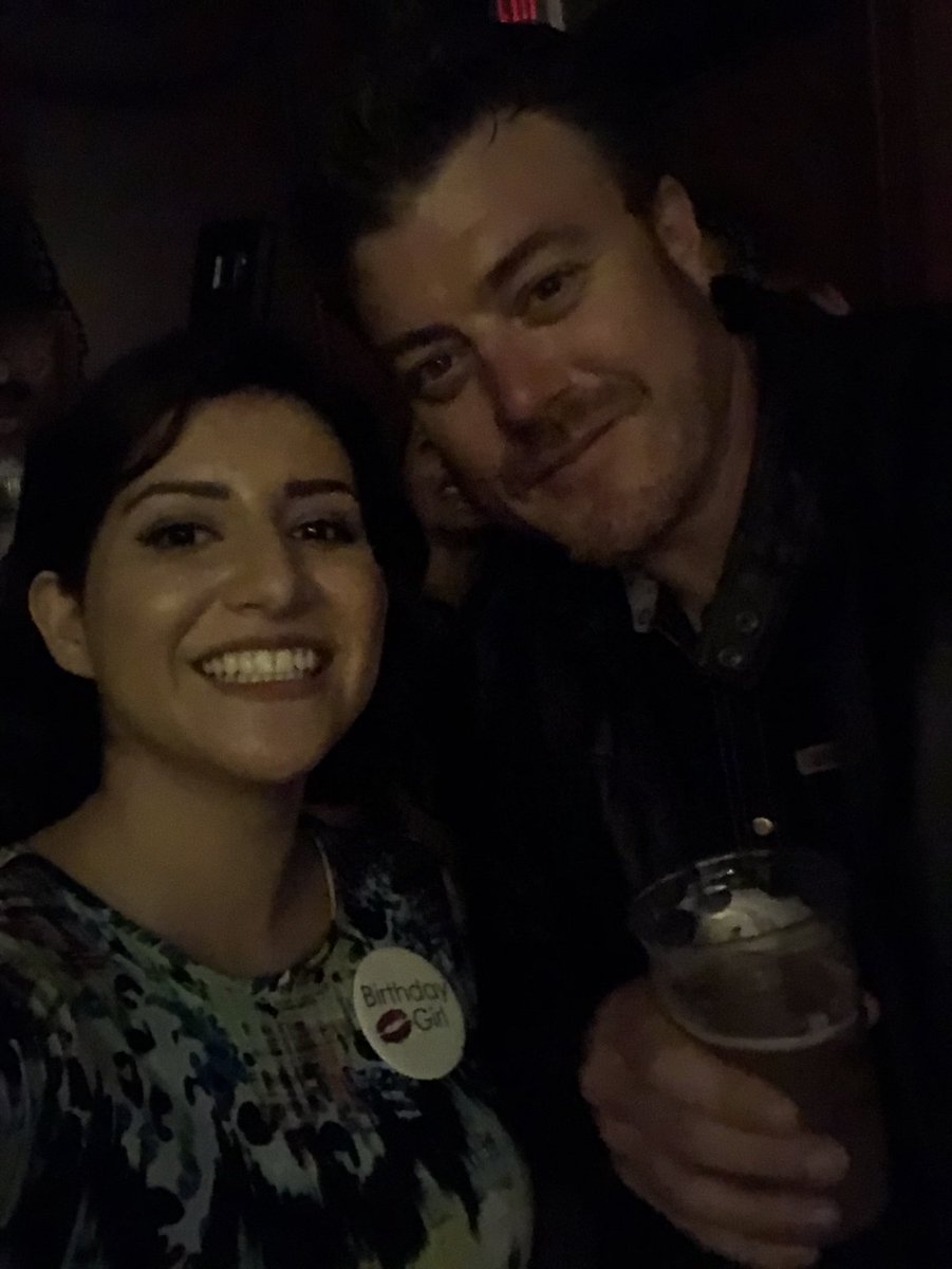 linamorales's tweet photo. So Sebastian Bach said the guys from Trailer Park Boys were by the stage, so I ran over, and I saw a group of men standing around and I was like mmmm that one looks familiar, “hi can i get a picture it’s my birthday????” 😂😂😂 https://t.co/lc54FYOpYI