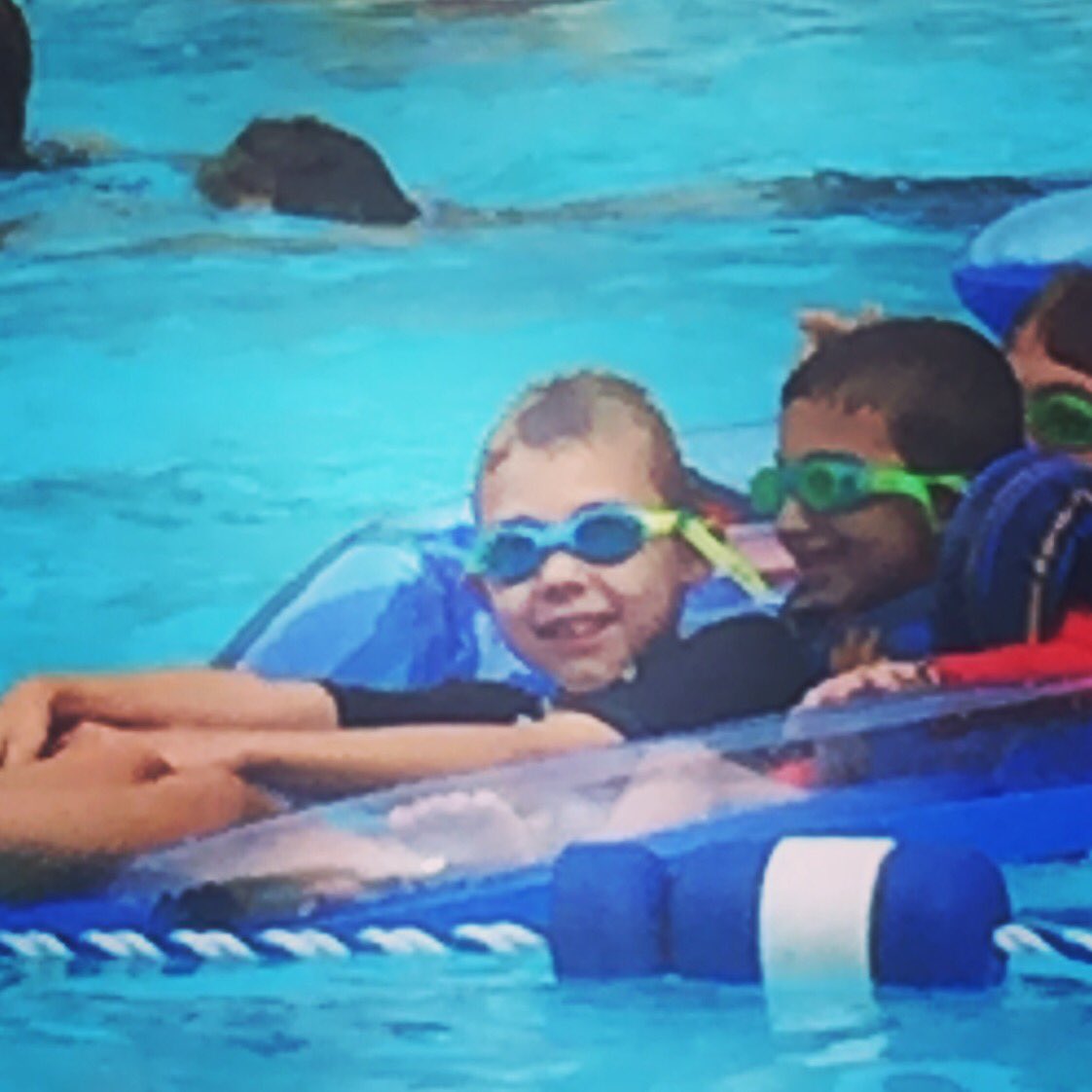 KVulin's tweet photo. Happy 4thof July from the Vulin Family...just hanging in the pool... @heathervulin #coolerthanafan #lowkeyday https://t.co/ab1Lv1pAoS