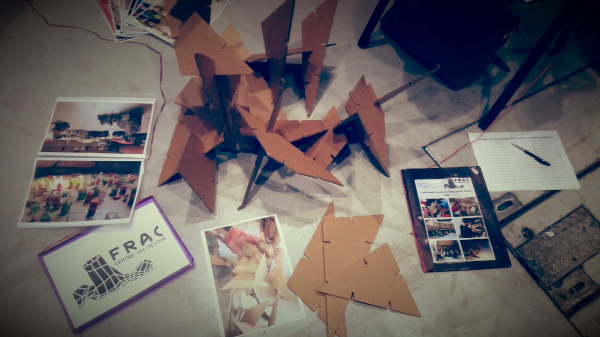 Le <a href="/FracCentre/">Frac Centre-Val de Loire</a> est présent au Congrès de l'Ageem sur le jeu de construction à Nancy. Venez nous rencontrer #AgeemNancy2018