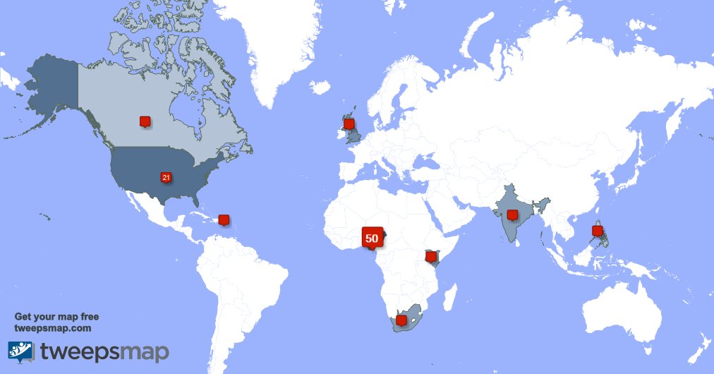 freshvibes5's tweet image. Special thank you to my 4 new followers from Canada, and more last week. tweepsmap.com/!freshvibes5 .