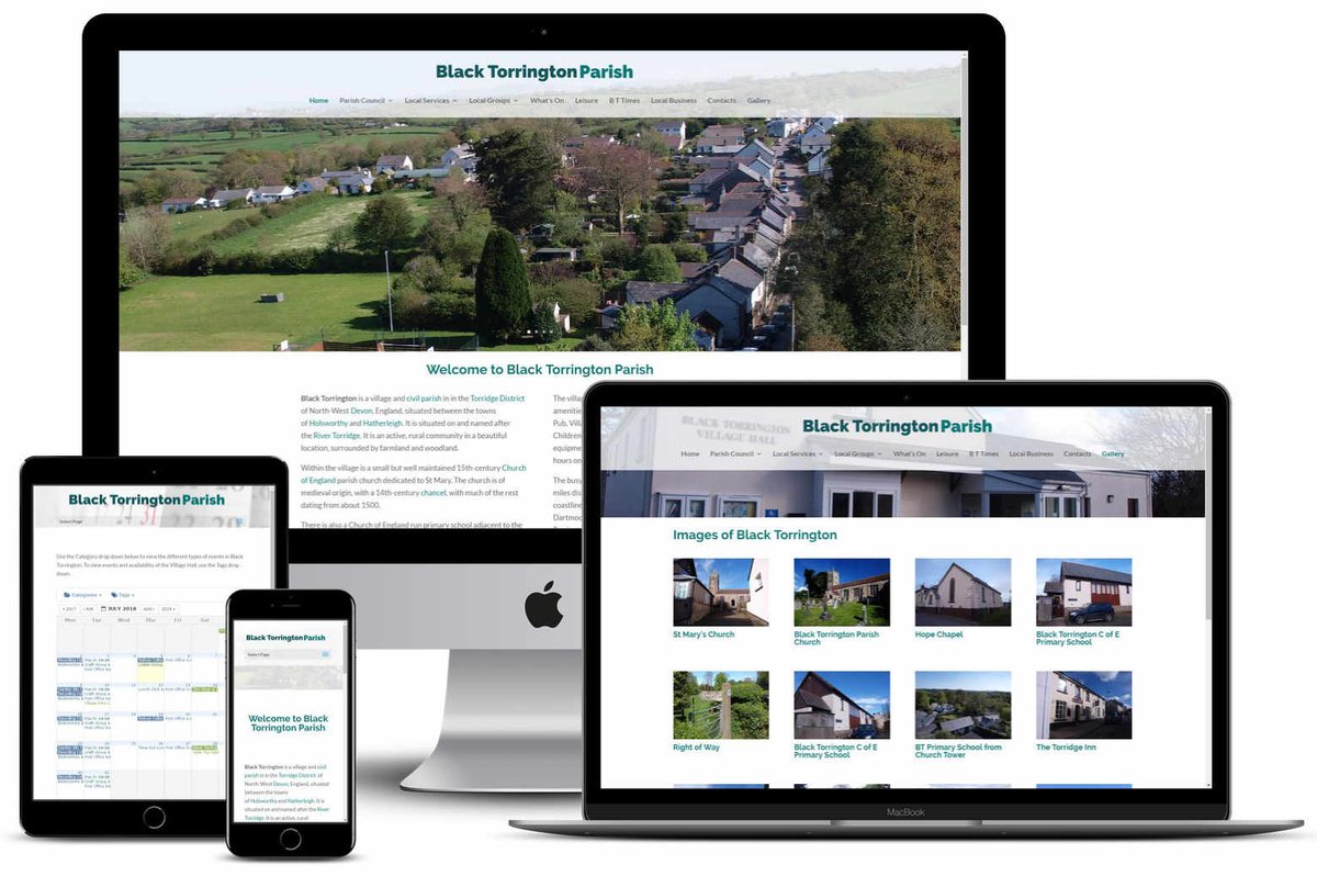 Craythorn's tweet image. New website for Black Torrington Parish, a site for the Parish Council and the parish. The website features an extensive document management system plus a ‘What’s On’ calendar and links to local business

#webdesigner 
#devonwebdesign