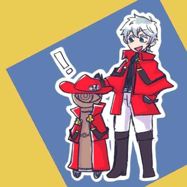 ロナルドくんとメビヤツ 