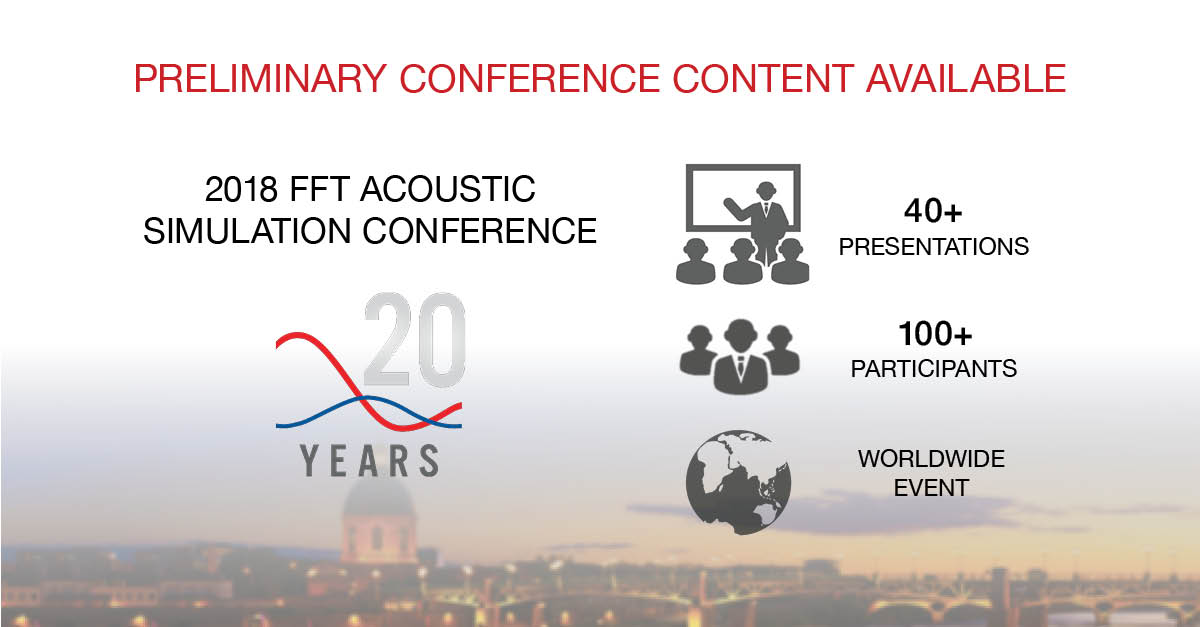 FFT_Actran's tweet photo. Discover now the preliminary content of our upcoming FFT Acoustic Simulation Conference! Available here: https://t.co/FXVnyyDXcZ  

 #Actran #Acoustic #Conferences #Agenda https://t.co/ddUsSKrn8t