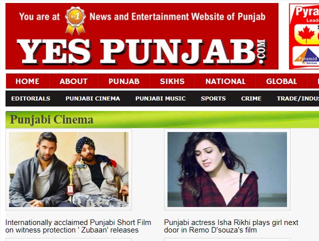 Official_RFE's tweet photo. #Zubaan featured on #YesPunjab
"A MUST WATCH !" ✨✨✨✨✨
#punjabi #shortfilm #news #Punjabicinema #rfe #gemplexshorts
https://t.co/qLPxKoEtWn https://t.co/aLGwVBmTYg