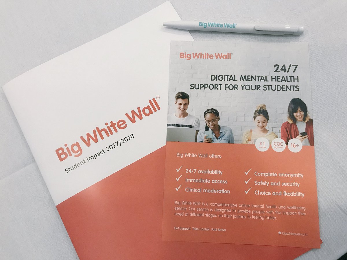 sarahodonnell1's tweet photo. All set up and ready for our session at #AMOSSHE2018 - looking forward to talking about the impacts of digital support 👍 #AMOSSHEBWW @BigWhiteWall1 https://t.co/yUSMFn5SpZ