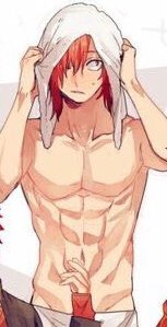 “Man, I gotta write the shower schedule down or somethin’.... These late night showers are almost too quiet-.”

The early bird gets the worm, Eijiro.