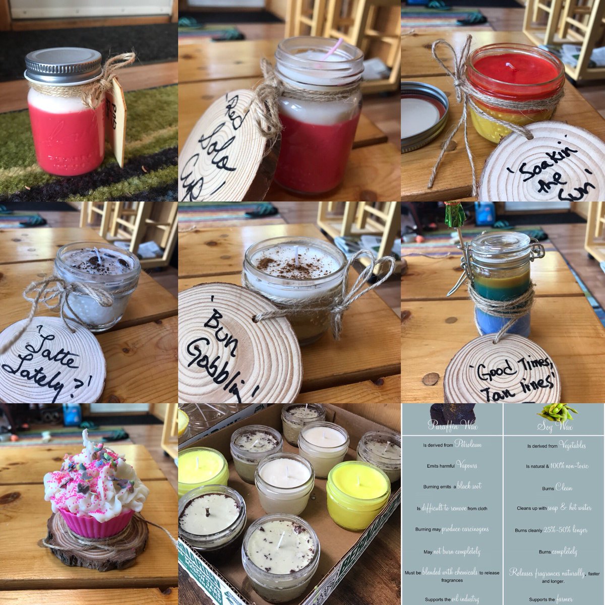 My latest hobby 😏.#needcustomers #soyg🙂d #waxonwaxoff #smellinisgellin #soyandcoconutwaxisthebest