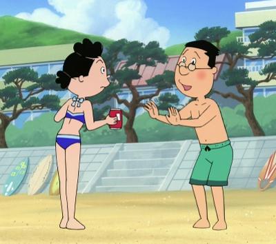 サザエさんはビキニ派 #ビキニの日