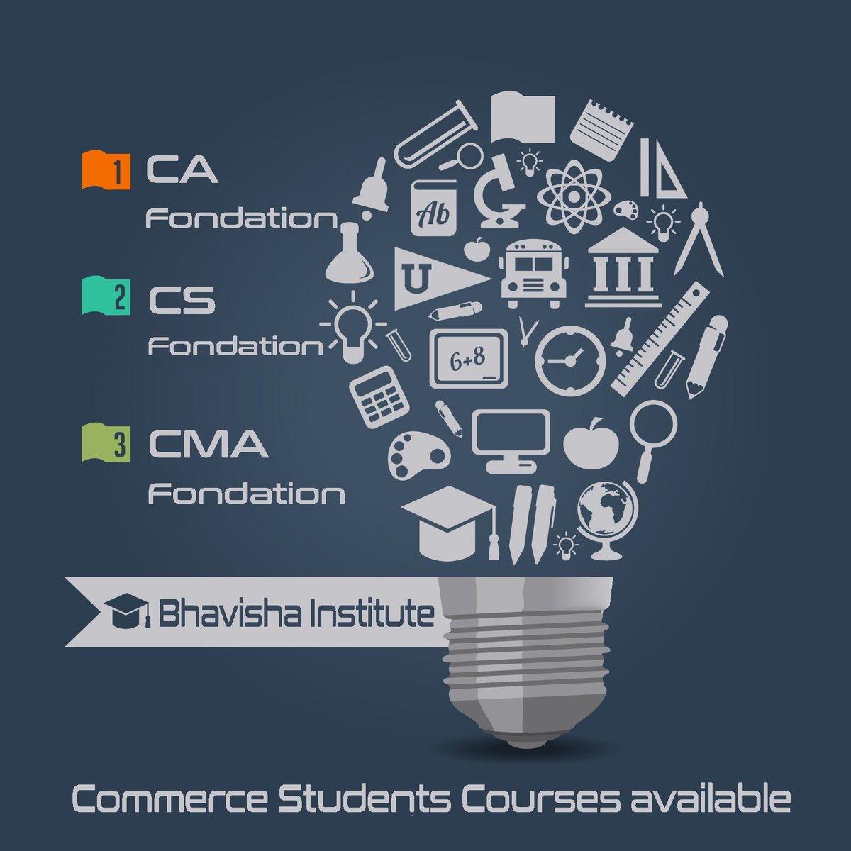 BhavishaI's tweet photo. This is the very important decision that a student has to take in his life. AVAILABLE COURSES AFTER 12TH Commerce. 
Career options after (10+2) Commerce
 (https://t.co/DYsp80Jxs1)
CA
CS
CMA
Bachelor of EconomicsBachelor of Business Administration (BBA)
Bhavisha Institute https://t.co/eApQEWmiFO