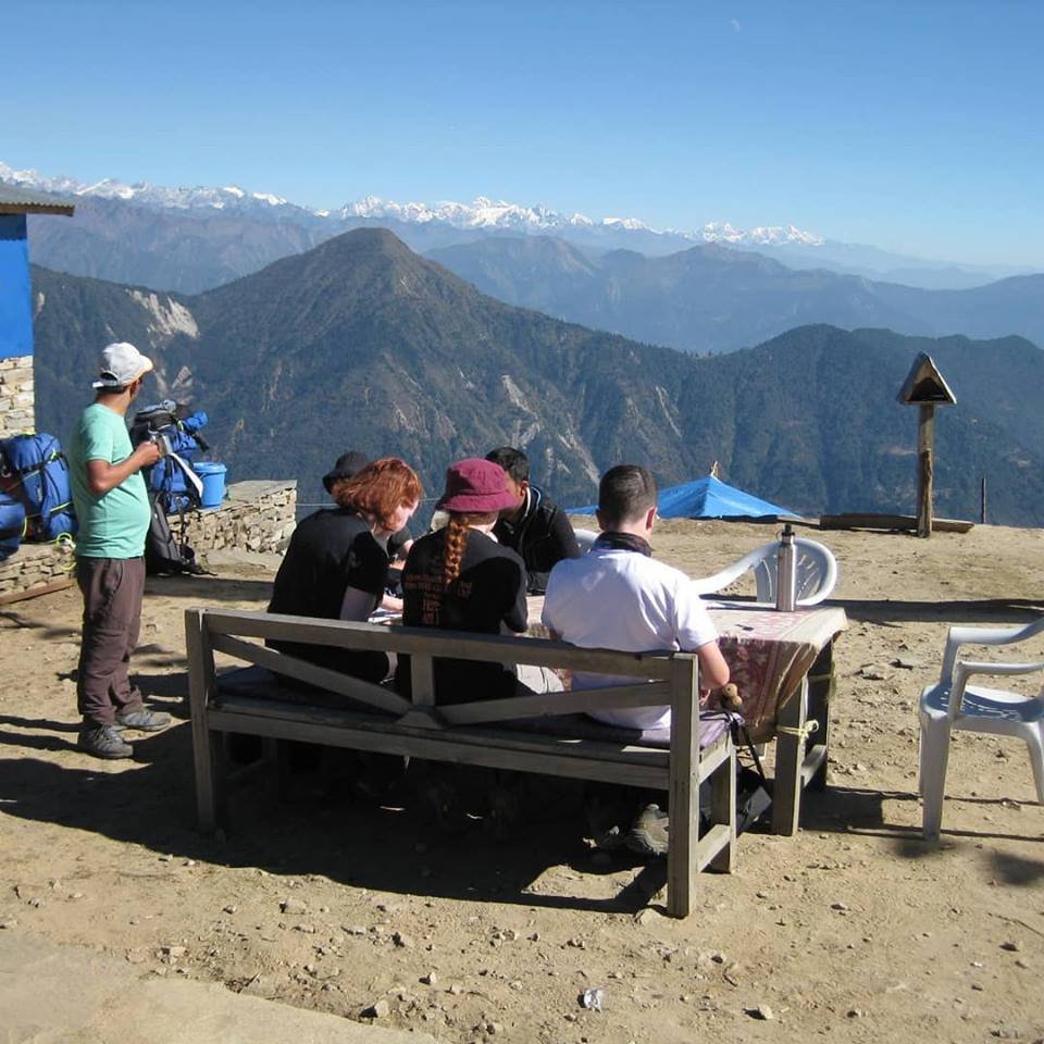 AimingL's tweet photo. The magnificent view from the Tharepati. #helambutrek #langtanghimlayanrange #relaxingtrip #familytrek #pathtotibet #tibetborder #aimingadventure https://t.co/OA1SHNBQJq